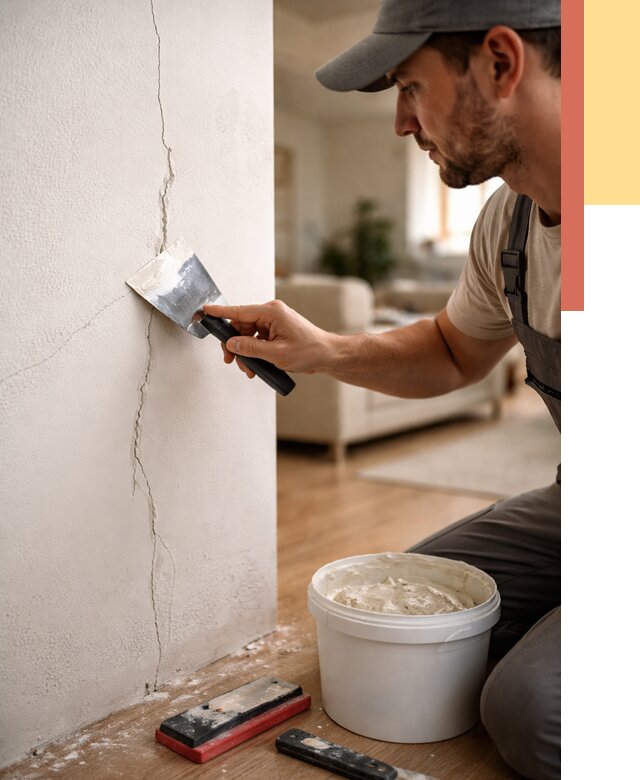 Заделка трещин и сколов в Балашове от 2491 руб. — быстро и недорого | ОТДЕЛОЧНИК-Бла