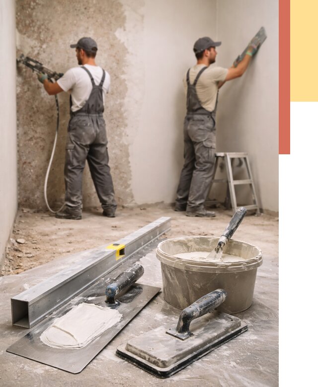 Штукатурка стен под обои в Балашове от 4576 руб./м2 — выравнивание под обои | ОТДЕЛОЧНИК-Бла