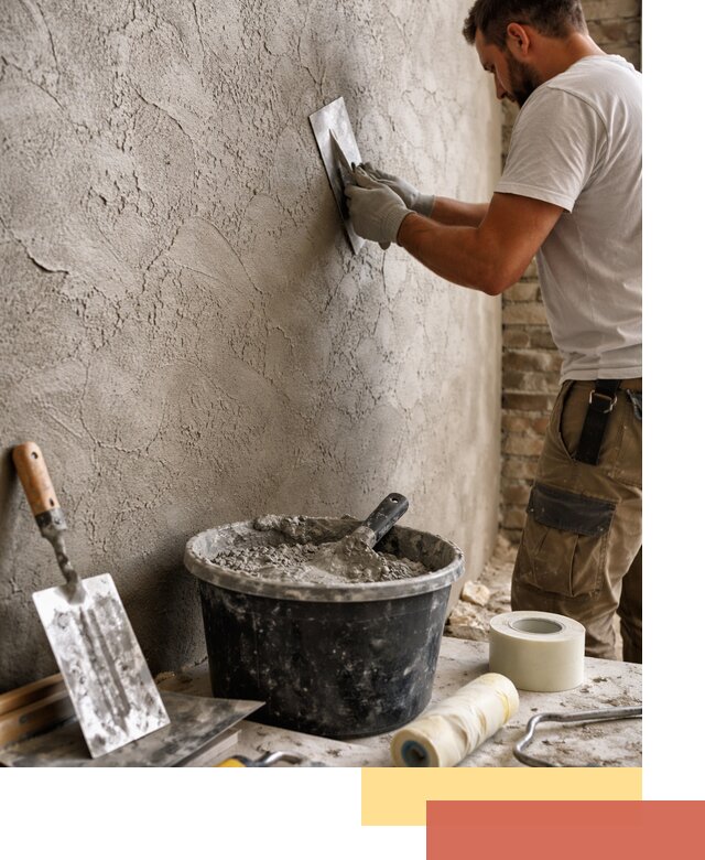 Декоративная штукатурка лофт в Балашове — отделка стен и потолков