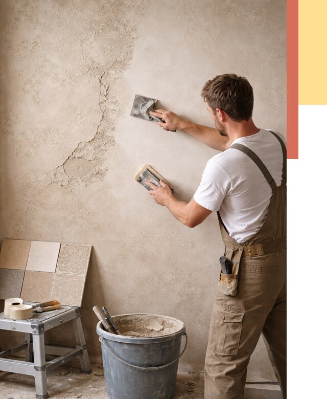 Ремонт декоративной штукатурки в Балашове от 4576 руб. под ключ | ОТДЕЛОЧНИК-Бла