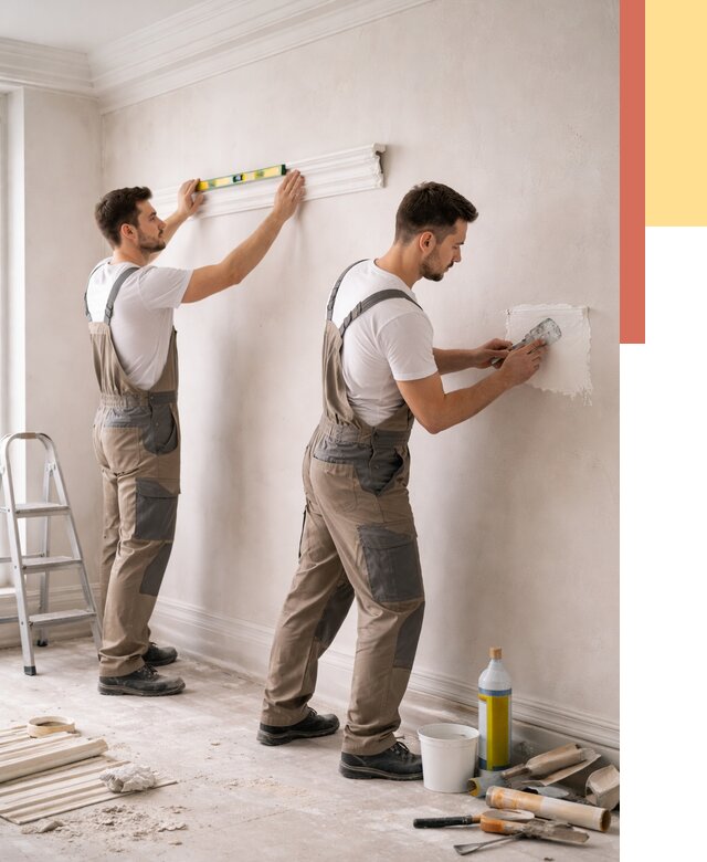 Монтаж лепнины на стены в Балашове от 4576 руб. — недорого, быстро | ОТДЕЛОЧНИК-Бла