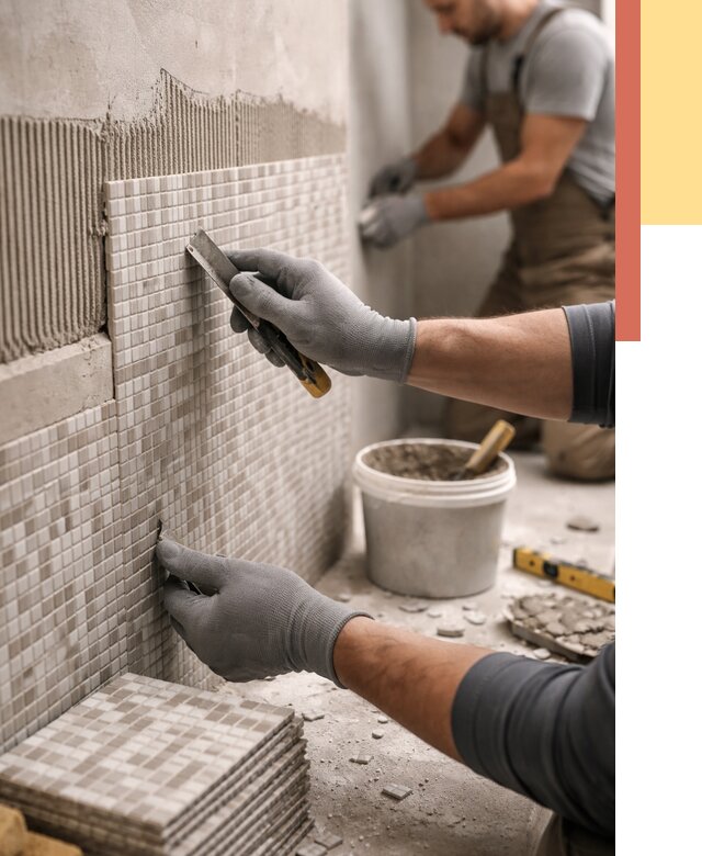 Облицовка стен мозаикой в Балашове от 3254 руб/м2 — укладка мозаики на стены | ОТДЕЛОЧНИК-Бла