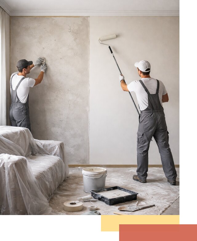 Покраска стен антивандальной краской в Балашове