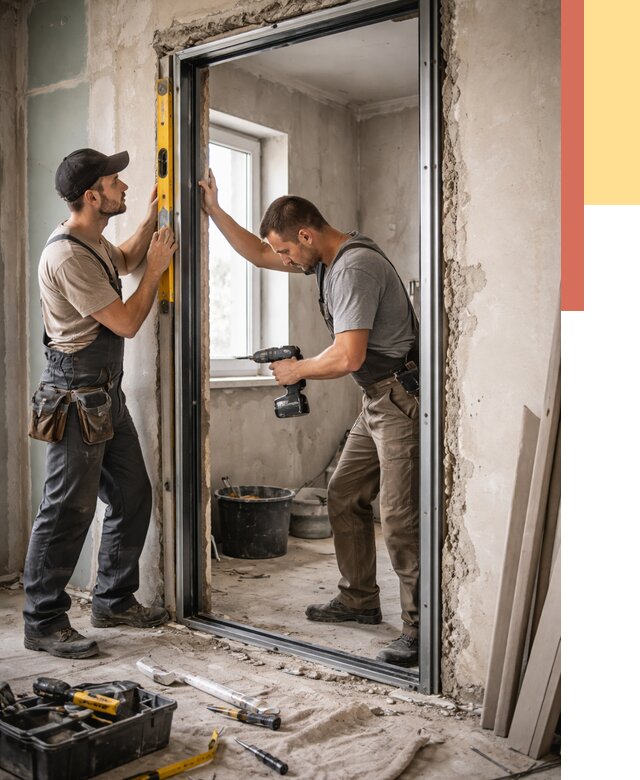 Закладка дверного проема в Балашове от 3559 руб. — быстро и недорого | ОТДЕЛОЧНИК-Бла