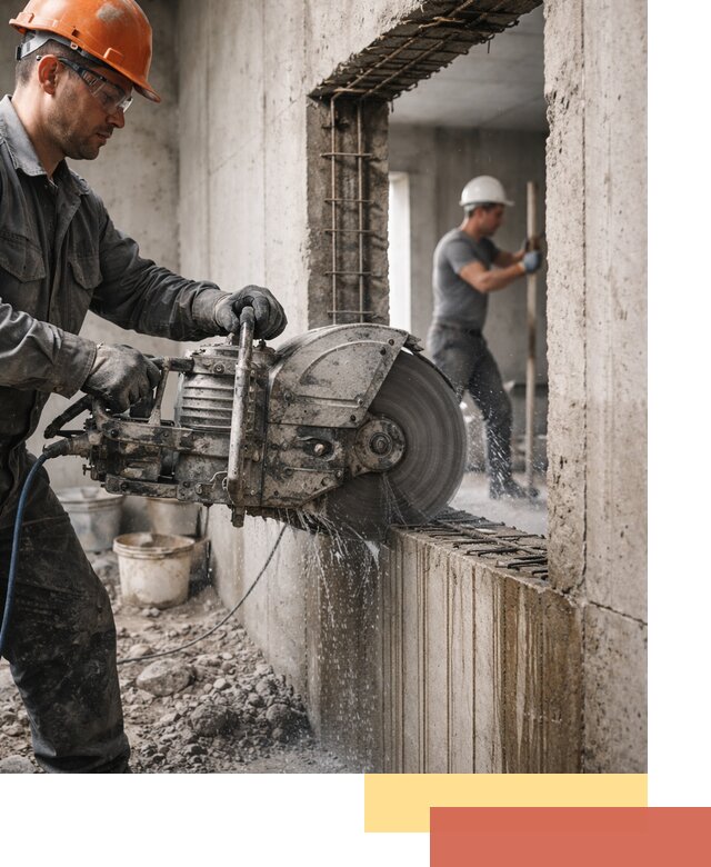 Алмазная резка проемов в Балашове быстро и точно