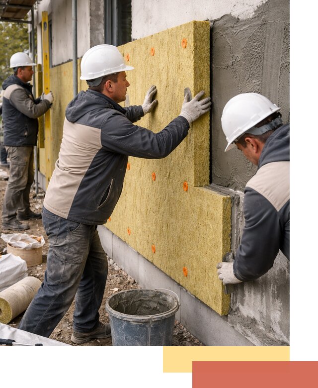 Утепление стен минватой в Балашове — тепло и звукоизоляция