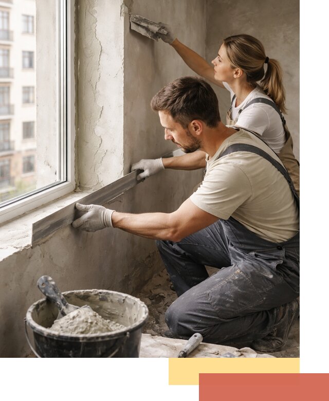 Штукатурка откосов дверей и окон профессионально в Балашове