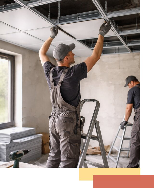 Монтаж кассетного потолка в Балашове качественно и быстро