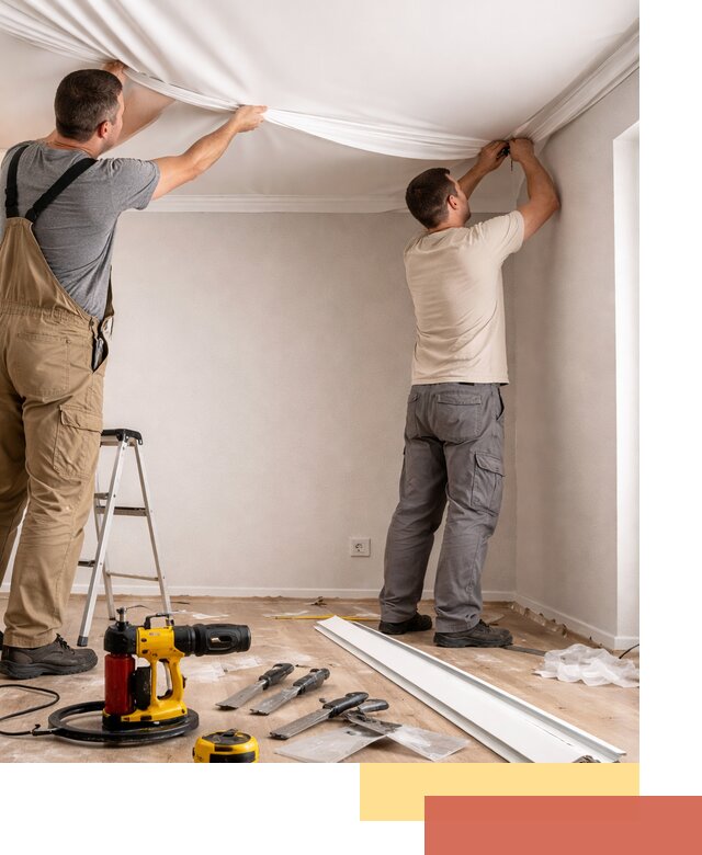 Монтаж ПВХ натяжного потолка в Балашове качественно и быстро