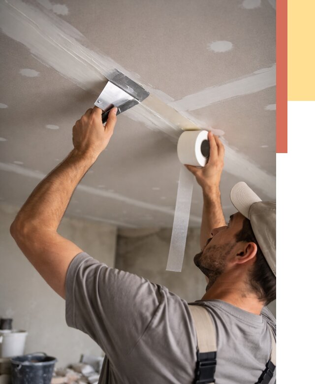 Обработка швов потолка ГКЛ в Балашове от 7627 руб. под ключ | ОТДЕЛОЧНИК-Бла