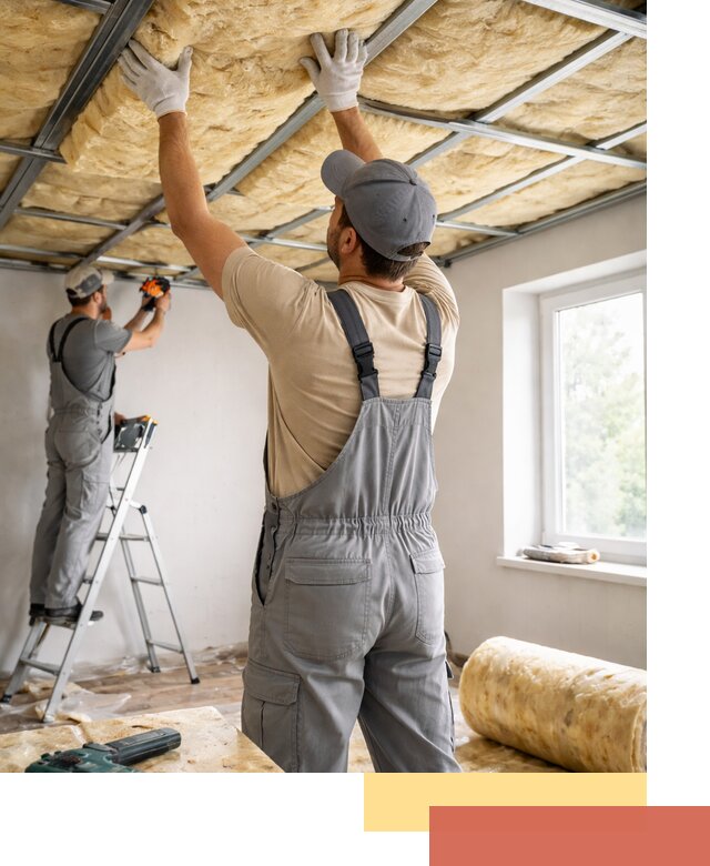 Утепление потолка под ключ в Балашове качественно и быстро