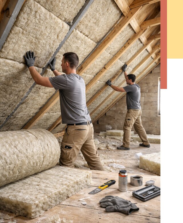 Утепление потолка минватой в Балашове от 1475 руб. — быстро и недорого | ОТДЕЛОЧНИК-Бла