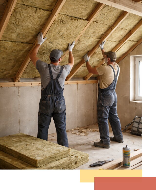 Утепление потолка минеральной ватой в Балашове