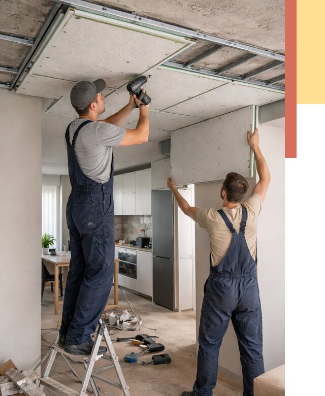 Шумоизоляция потолка панелями зипс в Балашове от 1881 руб. под ключ | ОТДЕЛОЧНИК-Бла